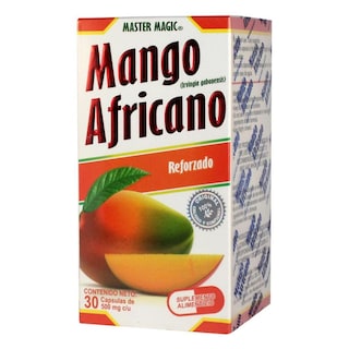 Foto 2 | Foto 2 | Mango Africano Reforzado Master Magic Cápsulas 500mg 2 Pieza