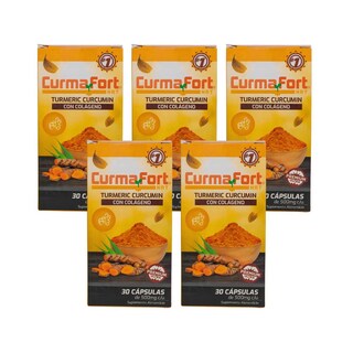 Foto 1 | Foto 1 | Colágeno Articular Curmafort Suplemento 30 Cápsulas Pack 5