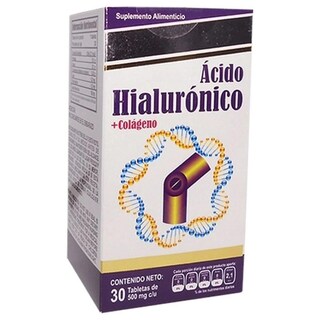 Foto 1 | Foto 1 | Acido Hialuronico Colageno Articulaciones Piel 500mg 30 Tabletas