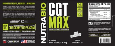 Foto 3 | Foto 3 | Suplemento Nutrabio Cgt-max 440 g - Venta Internacional