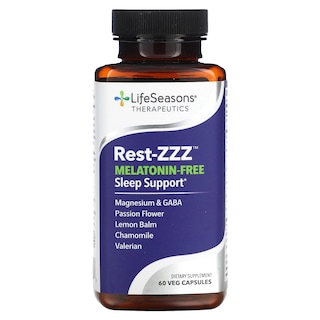 Foto 1 | Foto 1 | Sleep Support Lifeseasons Rest-zzz 60 Cápsulas Vegetarianas Sin Melatonina - Venta Internacional.