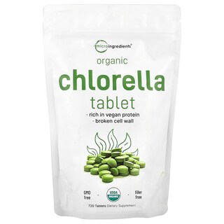 Foto 1 | Foto 1 | Suplemento De Microingredientes De Clorella Orgánica 720 Tabletas - Venta Internacional.