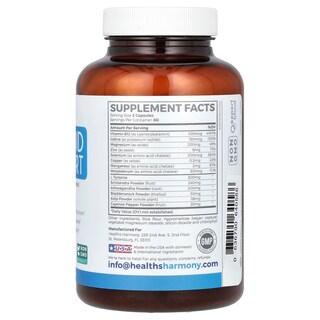 Foto 2 | Foto 2 | Supplement Healths Harmony Thyroid Support 120 Cápsulas - Venta Internacional.