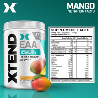 Foto 2 | Foto 2 | Suplemento Scivation Xtend Eaa + Bcaa En Polvo De Mango  40 Porciones - Venta Internacional.
