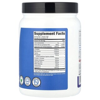 Foto 2 | Foto 2 | Suplemento Nutricost Performance Pre-workout Complex 320 G De Frambuesa Azul - Venta Internacional.