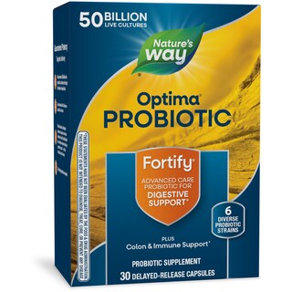 Foto 1 | Foto 1 | Probiótico Nature's Way Fortify Optima 50 Mil Millones 30 Cápsulas - Venta Internacional.