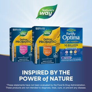 Foto 7 | Foto 7 | Probiótico Nature's Way Fortify Optima 50 Mil Millones 30 Cápsulas - Venta Internacional.