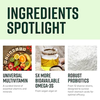 Foto 3 | Foto 3 | Suplemento Probiótico Vegano Vibrant Health Trilogy 30 Porciones - Venta Internacional.