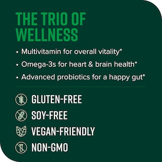 Foto 4 | Foto 4 | Suplemento Probiótico Vegano Vibrant Health Trilogy 30 Porciones - Venta Internacional.