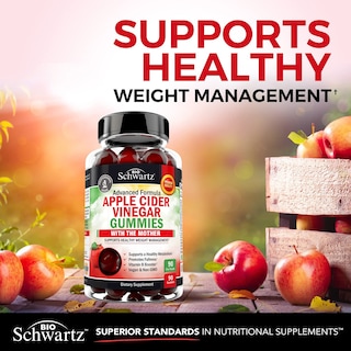 Foto 5 | Foto 5 | Gomitas De Vinagre De Sidra De Manzana Supplement Bioschwartz 90 Unidades - Venta Internacional.