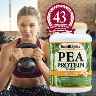Foto 5 | Foto 5 | Proteína En Polvo Nutribiotic Proteína De Guisante Y Vainilla 620 Ml - Venta Internacional.