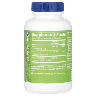 Foto 2 | Foto 2 | Cápsulas The Vitamin Shoppe de Saúco con Vitamina C y Zinc 90 Capsulas -  Venta Internacional