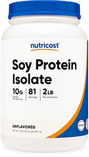 Foto 1 | Foto 1 | Proteína de Soja Aislada en Polvo Nutricost 907 G Sin Sabor - Venta Internacional