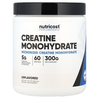 Foto 1 | Foto 1 | Suplemento Nutricost Performance Creatina Monohidrato 300 G - Venta Internacional.