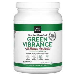 Foto 1 | Foto 1 | Suplemento Vibrant Health Green Vibrance +25 B De Probióticos 913 G - Venta Internacional.