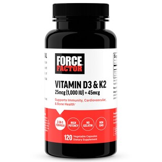 Foto 1 | Foto 1 | Suplemento Force Factor Vitamina D3 K2 120 Cápsulas - Venta Internacional