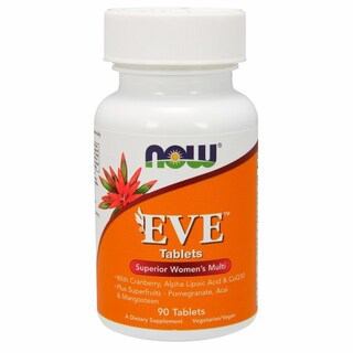 Foto 1 | Foto 1 | Multivitaminas para mujer Now Foods Eve 90 comprimidos