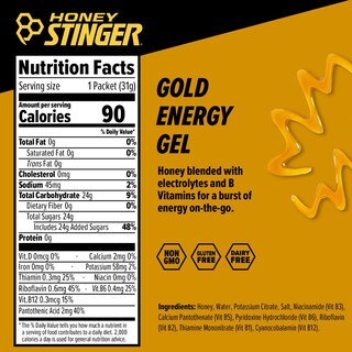 Foto 3 | Foto 3 | Gel Energético Honey Stinger Gold 24 Piezas 780 Ml - Venta Internacional