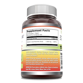 Foto 3 | Foto 3 | Vitamina C Amazing Nutrition 250 Tabletas-Venta Internacional