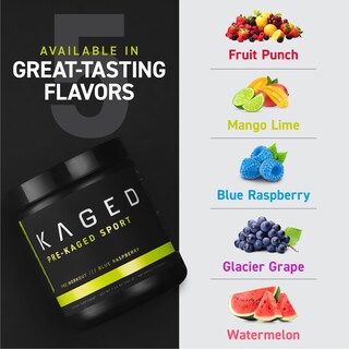 Foto 5 | Foto 5 | Pre Entreno Kaged Athletic Sport Mango y Lima 20 Porciones - Venta Internacional