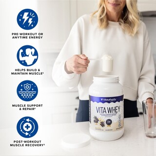 Foto 3 | Foto 3 | Proteína en Polvo Vitauthority Whey Isolate 690g - Venta Internacional