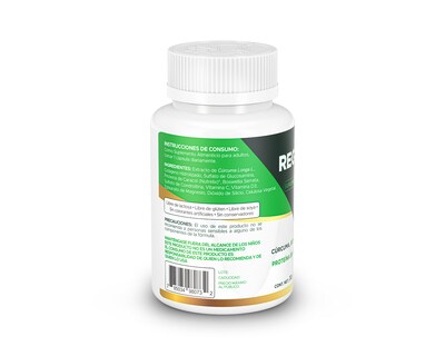 Foto 3 | Foto 3 | Suplemento Alimenticio Regemax  Nutrelix + Boswellia Serrata + Cúrcuma  60 Cápsulas  30 Gr  2 Pack.