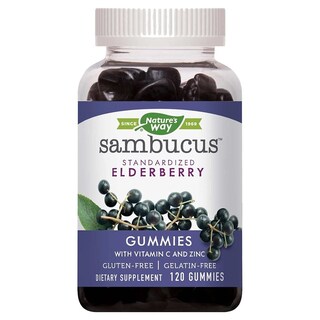 Foto 1 | Foto 1 | Gomitas Nature's Way Sambucus Elderberry con Vitamina C y Zinc 120 Gomitas - Venta Internacional