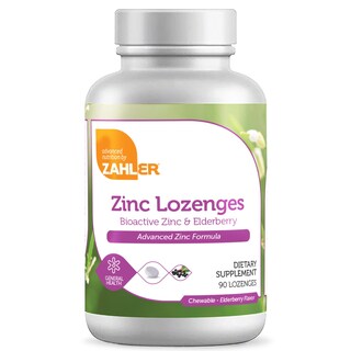 Foto 1 | Foto 1 | Suplemento Zahler, Pastillas De Zinc Y Baya Del Saúco, 90 Tabletas - Venta Internacional.