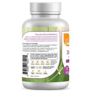 Foto 3 | Foto 3 | Suplemento Zahler, Pastillas De Zinc Y Baya Del Saúco, 90 Tabletas - Venta Internacional.