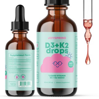 Foto 1 | Foto 1 | Suplemento Joyspring De Vitamina D3 En Forma De Gotas Para Niños Con Vitamina K2 60 Ml - Venta Internacional.