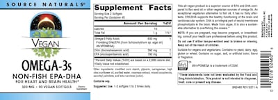 Foto 4 | Foto 4 | Supplement Source Naturals Vegan Omega 3 Epa-dha 300 Mg - Venta Internacional.