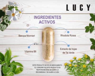 Foto 4 | Foto 4 | Lucy Bacoppa Monnieri + Vitamina B6 16.5 g 4 Frascos de 30 Cápsulas C/U
