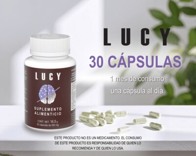 Foto 5 | Foto 5 | Lucy Bacoppa Monnieri + Vitamina B6 16.5 g 4 Frascos de 30 Cápsulas C/U