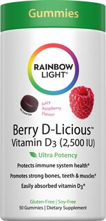 Foto 1 | Foto 1 | Suplemento de Vitamina D Rainbow Light Berry D-licious 50 Gomitas - Venta Internacional