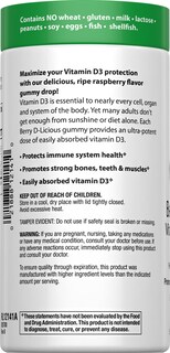 Foto 2 | Foto 2 | Suplemento de Vitamina D Rainbow Light Berry D-licious 50 Gomitas - Venta Internacional