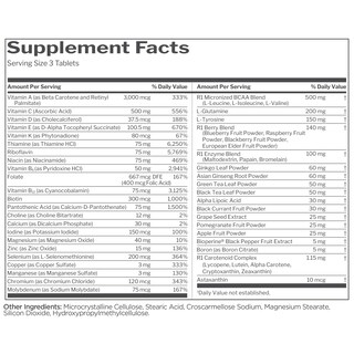 Foto 7 | Foto 7 | Suplemento  Rule 1: Estilo De Vida Multiactivo Para Hombres, 90 Tabletas - Venta Internacional.