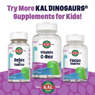 Foto 6 | Foto 6 | Multivitaminas Masticables Kal Multisaurus Kids 90 Porciones - Venta Internacional