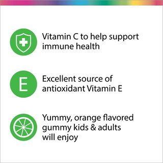 Foto 4 | Foto 4 | Gomitas Rainbow Light con Vitamina C 90 Unidades - Venta Internacional