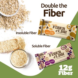 Foto 2 | Foto 2 | Barra De Fibra Nugo Fiber D'lish Blondie 12 G Con Alto Contenido De Fibra 16 Unidades - Venta Internacional.