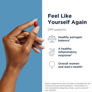 Foto 2 | Foto 2 | Diseños De Suplementos Para La Salud Dim-evail 100 Mg 120 Cápsulas Blandas - Venta Internacional.