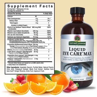 Foto 2 | Foto 2 | Suplemento Alimenticio Líquido Nature's Answer Liquid Eye Care Max 240 Ml - Venta Internacional