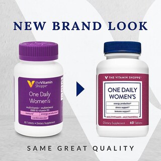 Foto 3 | Foto 3 | Complemente The Vitamin Shoppe Con Un Multivitamínico Diario Para Mujeres - Venta Internacional.