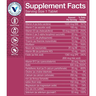 Foto 4 | Foto 4 | Complemente The Vitamin Shoppe Con Un Multivitamínico Diario Para Mujeres - Venta Internacional.