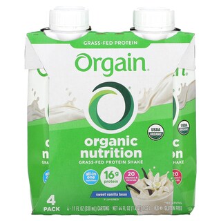 Foto 1 | Foto 1 | Batido De Proteínas Orgain Orgain Organic Nutrition  Vainilla Dulce  330 Ml X 4 - Venta Internacional.