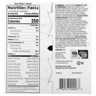 Foto 2 | Foto 2 | Batido De Proteínas Orgain Orgain Organic Nutrition  Vainilla Dulce  330 Ml X 4 - Venta Internacional.