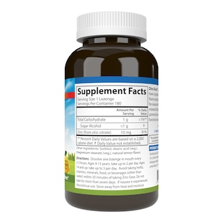 Foto 2 | Foto 2 | Suplemento Alimenticio Pastillas Carlson Zinc-ease Health Support Lemon 180 Unidades - Venta Internacional.