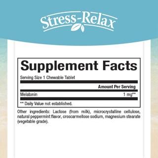 Foto 3 | Foto 3 | Melatonina Stress-Relax 1 Mg 180 Tabletas - Venta Internacional