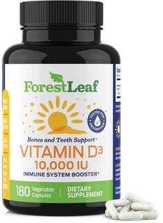 Foto 1 | Foto 1 | Suplementos De Vitamina D3 Forestleaf 10000 Ui 180 Cápsulas - Venta Internacional.