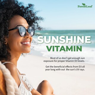 Foto 4 | Foto 4 | Suplementos De Vitamina D3 Forestleaf 10000 Ui 180 Cápsulas - Venta Internacional.