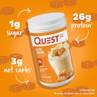 Foto 2 | Foto 2 | Protein Powder Quest Nutrition Caramelo Salado 750 G - Venta Internacional.